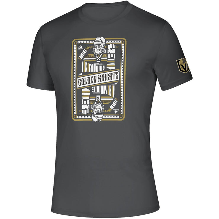 Vegas Golden Knight Adidas Straight Crush T-shirt