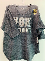 Vegas Golden Knight 3/4 Sleeve Sequin Shirt