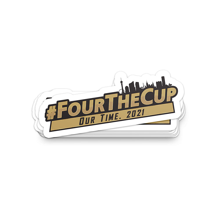 #FourTheCup Sticker