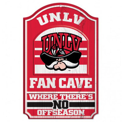 UNLV Fan Cave Wood Sign
